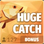 Gele vis, bonusvak Huge Catch in Fishing Time